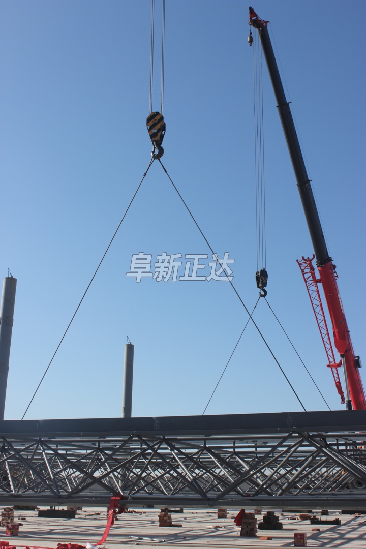 加油站钢结构网架制作安装工程
