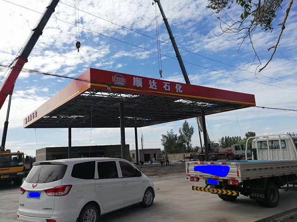 顺达石化加油站环保改造SF双层油罐